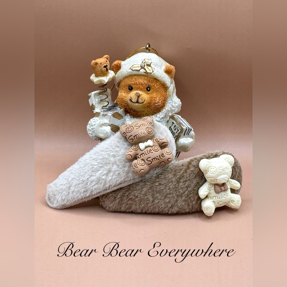 Handmade Cute Bear Hairclip
